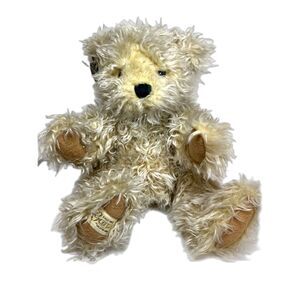 Ganz Golden Heritage Collection Teddy Bear Thick Curly Furry w/ Ear & Foot Tags